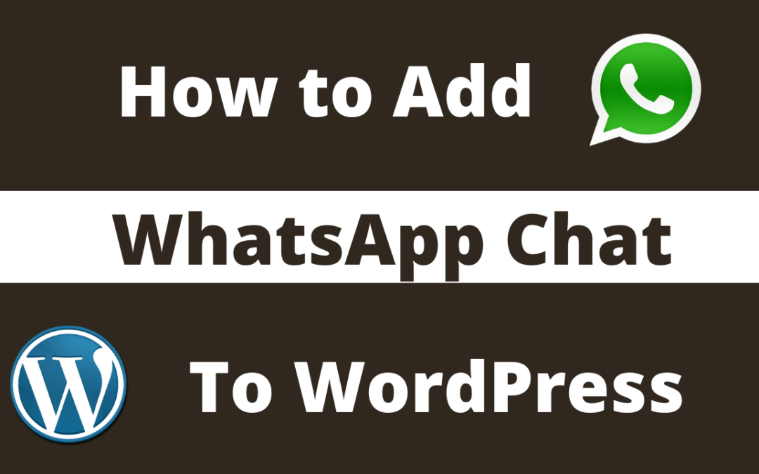 whatsapp chat to wordpress website